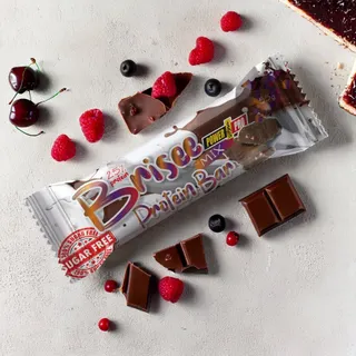 Батончик Power Pro Brisee Protein Bar 25% Sugar Free, 55 грам - Мікс