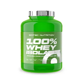 Сироватковий ізолят Scitec Nutrition 100% Whey Isolate, 1.8 кг - Полуниця