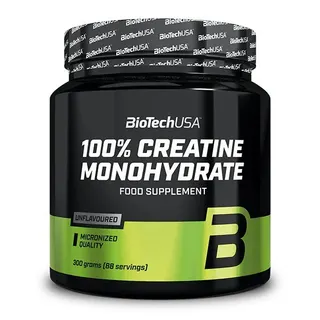 Креатин BioTech 100% Creatine Monohydrate, 300 грам без смаку