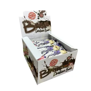 Блок батончиків Power Pro Brisee Protein Bar 25% Sugar Free, 20*55 грам - Смородина
