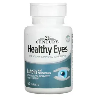 Препарат для зора 21st Century Healthy Eyes Lutein & Antioxidants, 60 таблеток