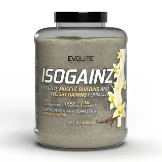 Гейнер Evolite Nutrition IsoGainz, 4 кг - Ваніль