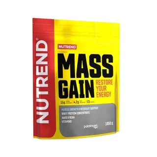 Гейнер Nutrend Mass Gain, 1 кг - Ваніль
