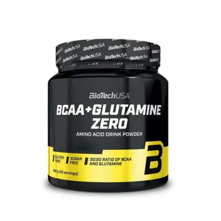 Амінокислота BCAA BioTech BCAA+Glutamine Zero, 480 грам - Апельсин
