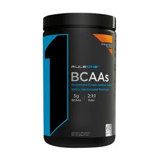 Амінокислота BCAA Rule 1 BCAA, 60 порцій - 444 г Апельсин