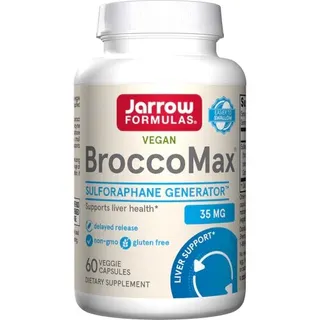 Натуральна добавка Jarrow Formulas Vegan BroccoMax, 60 вегакапсул