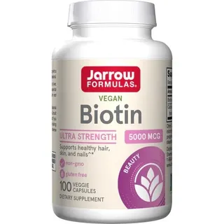Вітаміни та мінерали Jarrow Formulas Biotin, 100 вегакапсул