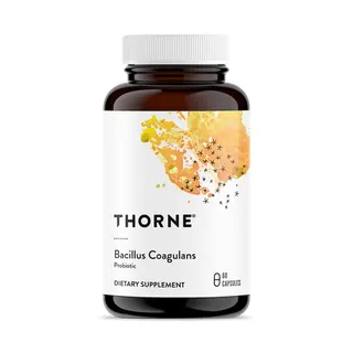 Пробіотики і пребіотики Thorne Bacillus Coagulans, 60 капсул