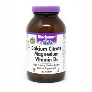 Вітаміни та мінерали Bluebonnet Nutrition Calcium Citrate Magnesium Vitamin D3, 180 каплет