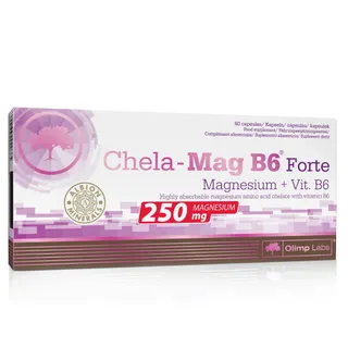 Вітаміни та мінерали Olimp Sport Nutrition Chela-Mag B6 Forte, 60 капсул