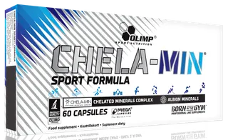 Вітаміни та мінерали Olimp Sport Nutrition Chela-Min Sport Formula, 60 капсул
