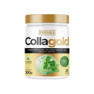 Препарат для суглобів і зв'язок Pure Gold Protein CollaGold, 300 грам - Мохіто