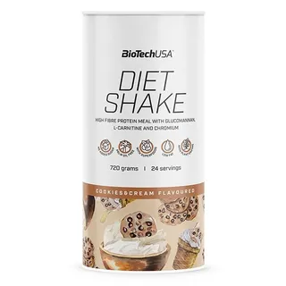 Замінник харчування BioTech Diet Shake, 720 грам - Печиво-крем