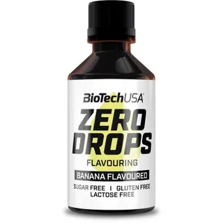 Замінник харчування BioTech Zero Drops, 50 мл - Банан