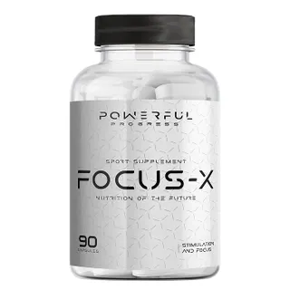Натуральна добавка Powerful Progress Focus-X, 90 капсул для покращення пам'яті