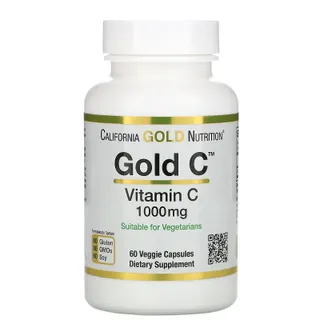 Вітаміни та мінерали California Gold Nutrition Gold C, 60 вегакапсул