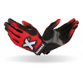 Рукавички для кросфіту MAD MAX Crossfit MXG 101, Black/Red - XXL