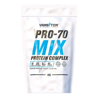 Протеїн Vansiton Pro-70 Mix, 450 грам - Подвійний шоколад