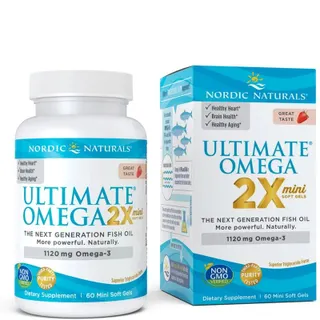 Жирні кислоти Nordic Naturals Ultimate Omega 2X, 60 міні капсул