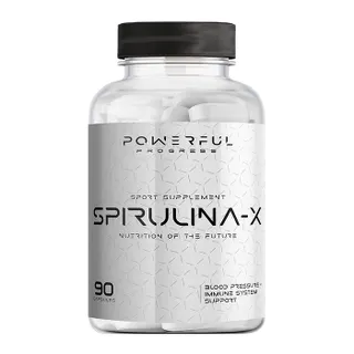 Спіруліна Powerful Progress Spirulina-X, 90 капсул для підтримки імунної системи