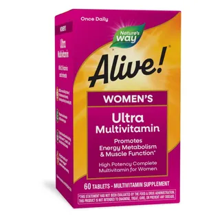Вітаміни та мінерали Nature's Way Alive! Once Daily Women's Ultra Potency, 60 таблеток