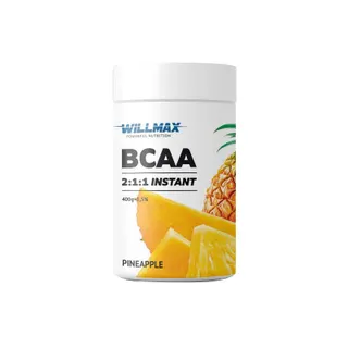 Амінокислота BCAA Willmax BCAA 2:1:1, 400 грам - Ананас
