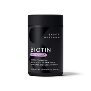 Біотин Sports Research Biotin 5000 mcg Extra Stregth, 120 капсул