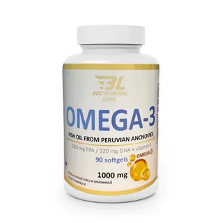 Омега-3 Bodyperson Labs Labs Omega 3, 90 капсул для підтримки серцево-судинної системи