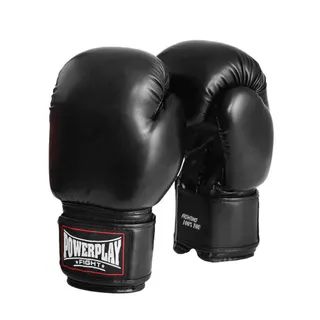 Рукавиці боксерські Power Play PP 3004, Black - 14 унцій