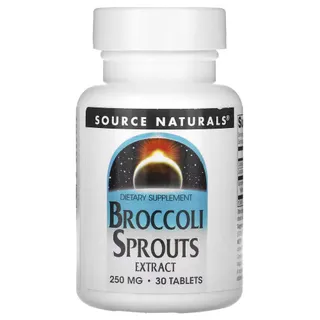 Натуральна добавка Source Naturals Broccoli Sprouts Extract, 30 таблеток
