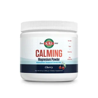 Магній гліцинат KAL Calming Magnesium Powder, 256 грам - Вишня
