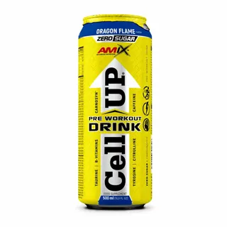 Передтренувальний комплекс AMIX CellUp Drink, 500 мл - Dragon  flame