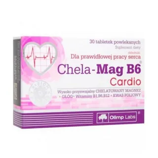 Вітаміни та мінерали Olimp Sport Nutrition Chela-Mag B6 Cardio, 30 таблеток