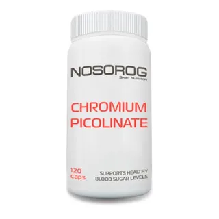 Вітаміни та мінерали Nosorog Chromium Picolinate, 120 капсул