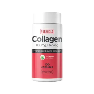 Препарат для суглобів і зв'язок Pure Gold Protein Collagen, 100  капсул