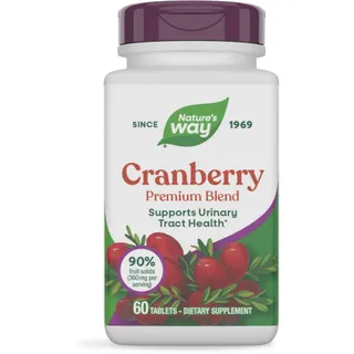 Екстракт журавлини Nature's Way Cranberry Premium Blend, 60 таблеток для підтримки сечовивідної системи