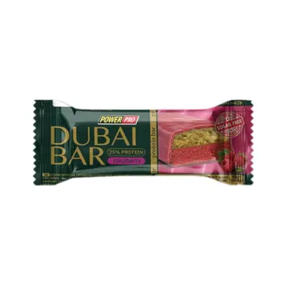 Батончик Power Pro Dubai Bar Sugar Free, 50 грам - Малина