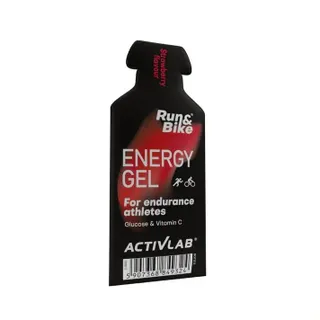 Енергетичний гель ActivLab Run&Bike Energy Gel, 40 грам - Полуниця