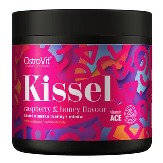 Замінник харчування OstroVit Kissel, 200 грам - Малина-мед