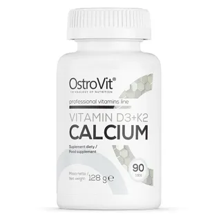 Вітаміни та мінерали OstroVit Vitamin D3+K2 Calcium, 90 таблеток