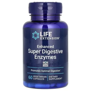 Комплекс травних ферментів Life Extension Enhanced Super Digestive Enzymes, 60 вегакапсул