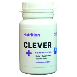 Амінокислота EntherMeal Clever + Concentration, 30 капсул