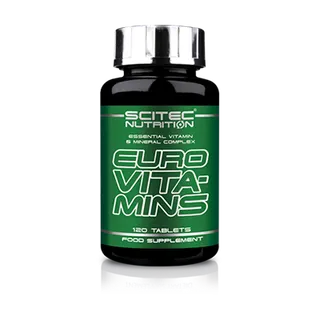 Вітаміни та мінерали Scitec Nutrition Euro Vita-Mins, 120 таблеток