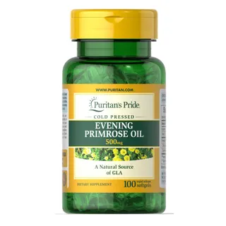Жирні кислоти Puritan's Pride Evening Primrose Oil 500 mg, 100 капсул