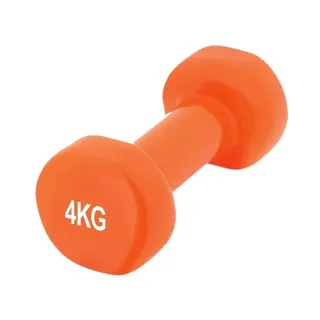 Гантель вінілова Power Play 4125 Achilles 4 кг, Orange