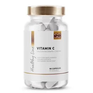 Вітаміни та мінерали Sport Generation Healthy Line Vitamin C Calcium Ascorbate 500 mg, 90 капсул