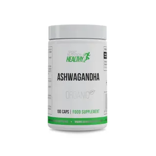 Органічний порошок кореня ашваганди Healthy Ashwagandha, 100 капсул