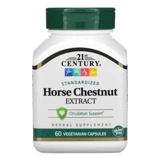 Натуральна добавка 21st Century Horse Chestnut Extract, 60 вегакапсул