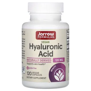 Гіалуронова кислота Jarrow Formulas Hyaluronic Acid, 120 вегакапсул для підтримки здоров'я шкіри та суглобів