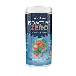 Ізотонік ActivLab Isoactive Zero, 225 грам - Полуниця-м'ята
